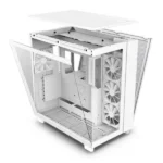 NZXT H9 Flow (ATX) Mid Tower Cabinet (White) - Image 6