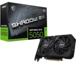 MSI RTX 5050 Shadow 2X OC 8GB GDDR6 Graphics Card