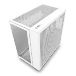NZXT H9 Flow (ATX) Mid Tower Cabinet (White) - Image 2