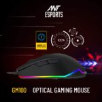 Ant Esports GM100 RGB Gaming Mouse (Black) - Image 7
