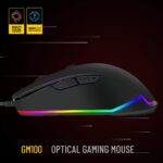 Ant Esports GM100 RGB Gaming Mouse (Black) - Image 3