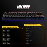 Ant Esports MK1000 TKL Mechanical Gaming Keyboard - Image 3