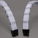 Sensei Mods Custom Sleeved Cables Extension – Purity White - Image 4