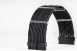 Sensei Mods Custom Sleeved Cables Extension – Asphalt Black - Image 4