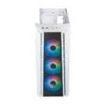 Cooler Master MasterBox 520 Mesh ARGB (E-ATX) Mid Tower Cabinet (White) - Image 3