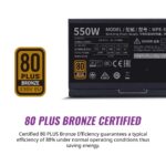 Cooler Master MWE550 V2 80 Plus Bronze (550 Watt) - Image 3