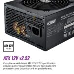 Cooler Master MWE650 V2 80 Plus Bronze (650 Watt) - Image 4