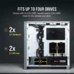 Corsair 4000D Airflow Cabinet (White) - Image 6