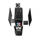 DeepCool CK560 ARGB Cabinet With USB Type-C (Black) - Image 6