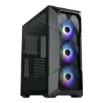 Cooler Master Tempered Glass TD500 V2 ARGB (E-ATX) Mid Tower Cabinet (Black)