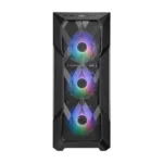 Cooler Master Tempered Glass TD500 V2 ARGB (E-ATX) Mid Tower Cabinet (Black) - Image 2