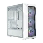 Cooler Master MasterBox TD500 Mesh V2 ARGB (E-ATX) Mid Tower Cabinet (White) - Image 3