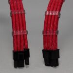 Sensei Mods Custom Sleeved Cables Extension – Code Red - Image 2