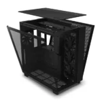 NZXT H9 Flow (ATX) Mid Tower Cabinet (Black) - Image 3