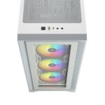 Corsair 4000X RGB Cabinet (White) - Image 3